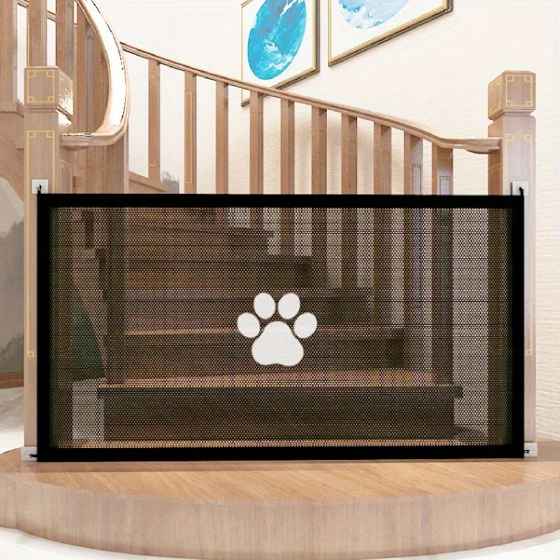 Portão de Segurança para Pets com Tela Retrátil