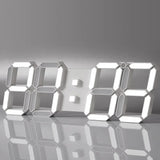 Relógio de Parede LED 3D Inteligente com Controle Remoto