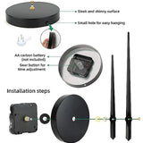 Relógio de Parede 3D Gigante em Acrílico