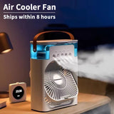 Climatizador Portátil 3 em 1 com LED