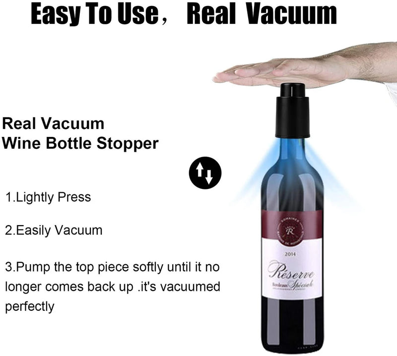 Rolha de vinho a vácuo