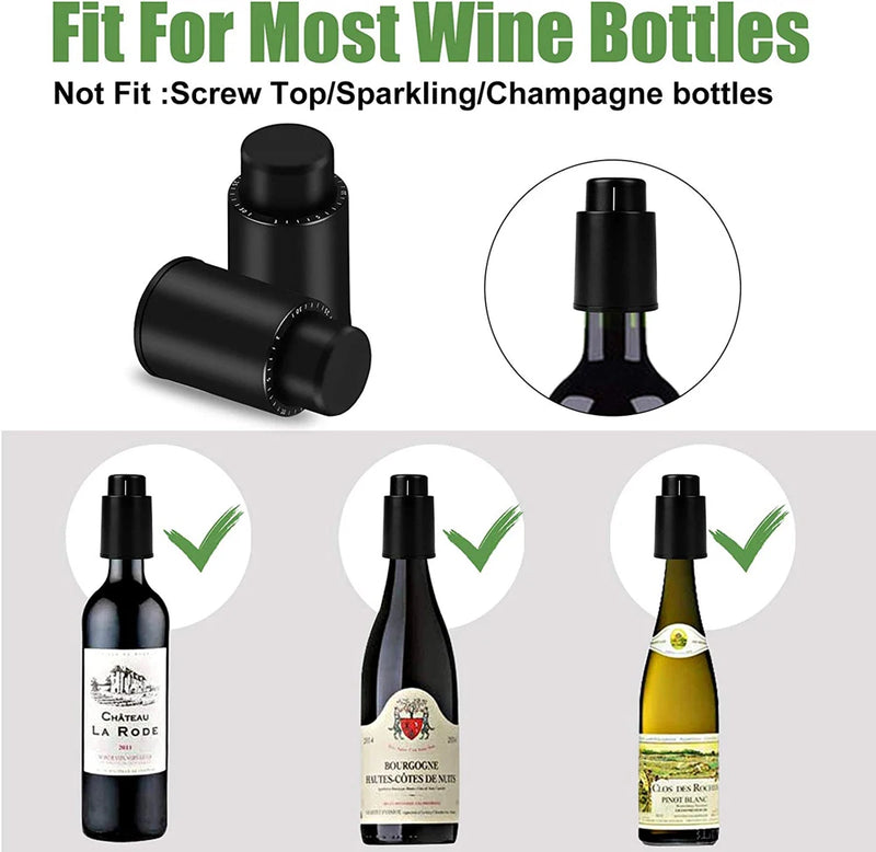 Rolha de vinho a vácuo