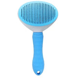Escova Autolimpante para Cães e Gatos