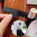 Portão de segurança ajustável para gatos